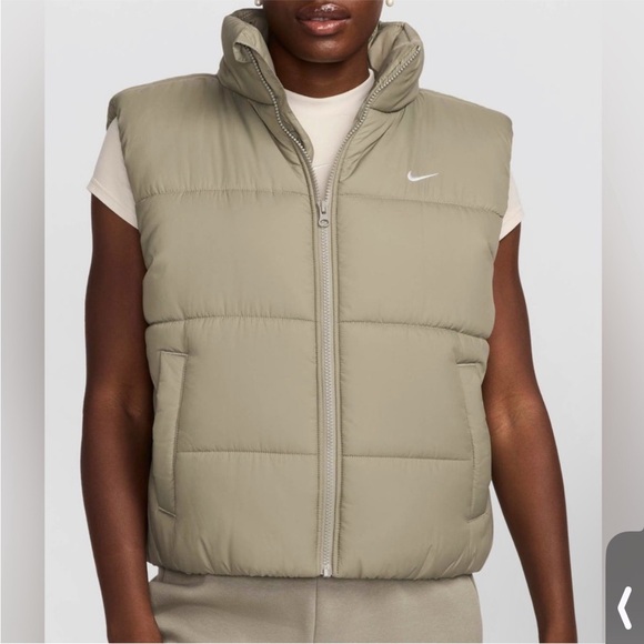 Nike Jackets & Blazers - Nike therma fit Vest - Sage Green